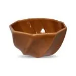 Studio Collection Orange Rustic Glazed Large Ceramic Serving Bowl - Image 2