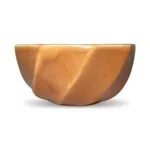 Studio Collection Orange Rustic Glazed Large Ceramic Serving Bowl - Image 4